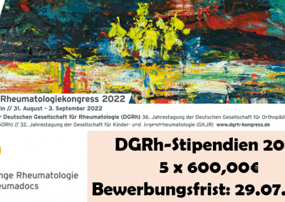 Stipendien DGRh 2022 in Berlin